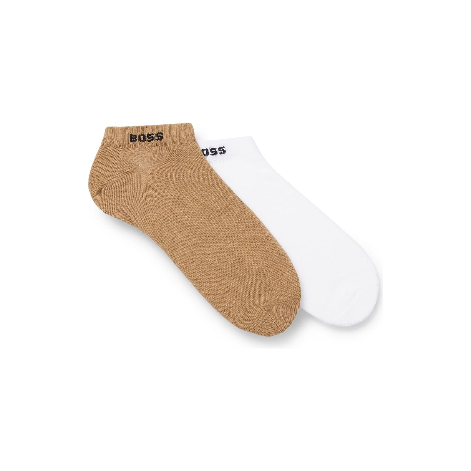 BOSS TWO-PACK OF ANKLE SOCKS IN A COTTON BLEND - Yooto