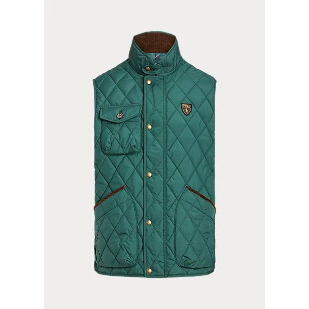 POLO RALPH LAUREN THE BEATON WATER-REPELLENT QUILTED GILET - Yooto