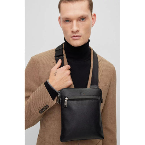 Load image into Gallery viewer, BOSS FAUX-LEATHER ENVELOPE BAG WITH SIGNATURE DETAILS - Yooto
