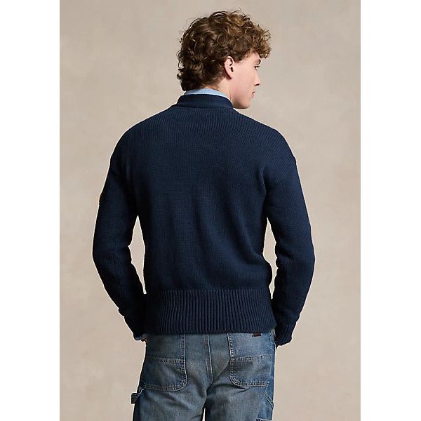 POLO RALPH LAUREN SURPLUS-LETTERMAN COTTON JUMPER - Yooto