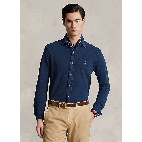 POLO RALPH LAUREN FEATHERWEIGHT MESH SHIRT - Yooto