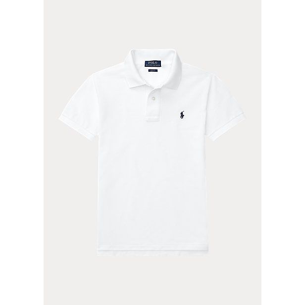 POLO RALPH LAUREN SLIM FIT COTTON MESH POLO SHIRT - Yooto