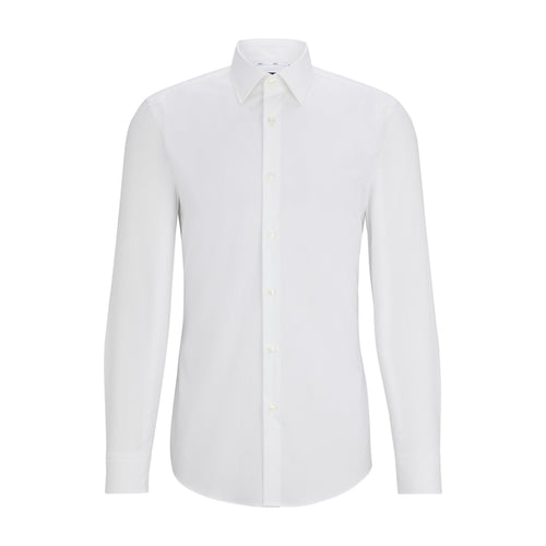 Load image into Gallery viewer, BOSS SLIM-FIT SHIRT IN EASY-IRON STRETCH-COTTON POPLIN - Yooto
