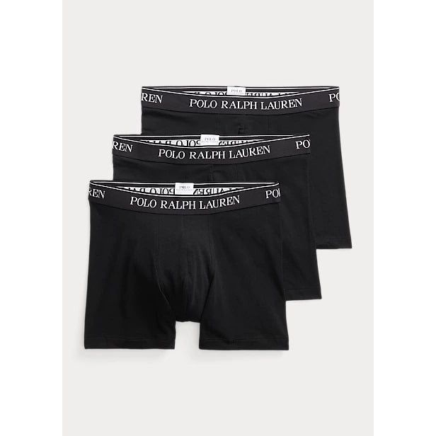 POLO RALPH LAUREN STRETCH COTTON BOXER BRIEF 3-PACK - Yooto