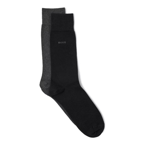 Load image into Gallery viewer, BOSS TWO-PACK OF COTTON-BLEND REGULAR-LENGTH SOCKS - Yooto

