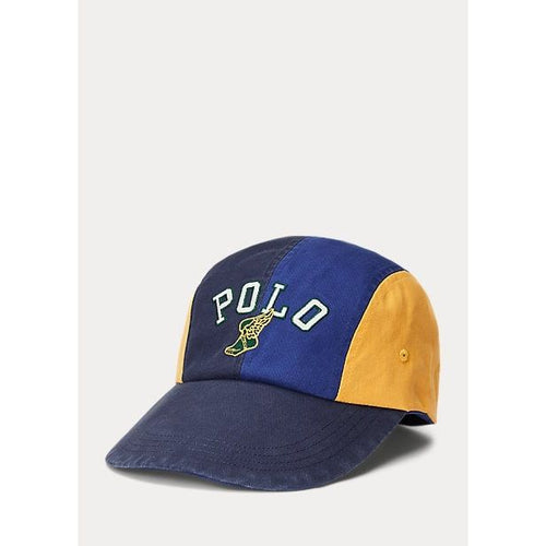 Load image into Gallery viewer, Polo Ralph Lauren Color-Blocked Twill Four-Panel Cap - Yooto
