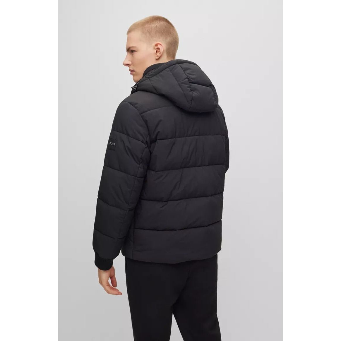 BOSS WATER-REPELLENT PADDED JACKET WITH DETACHABLE HOOD - Yooto