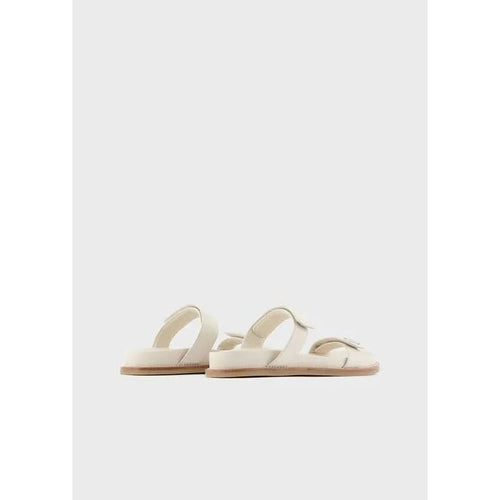Ներբեռնեք պատկերը Պատկերասրահի դիտիչում՝ Nappa leather sandals with double strap - Yooto
