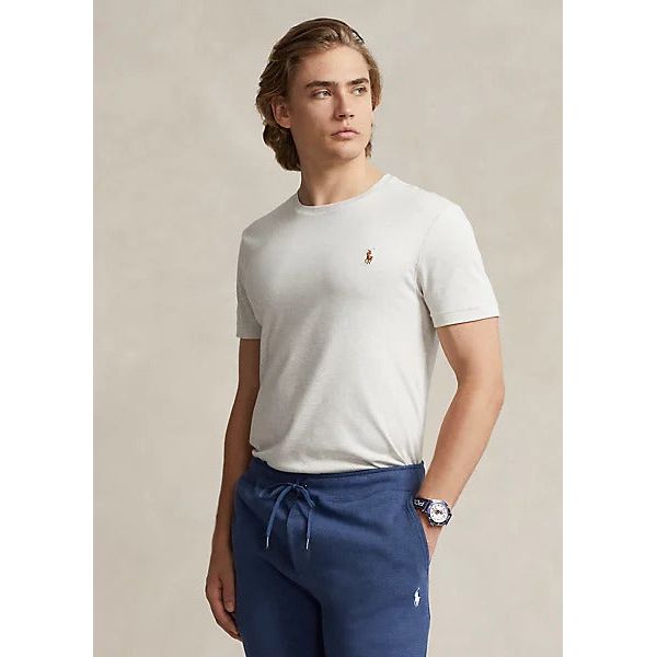 POLO RALPH LAUREN CUSTOM SLIM FIT SOFT COTTON T-SHIRT - Yooto