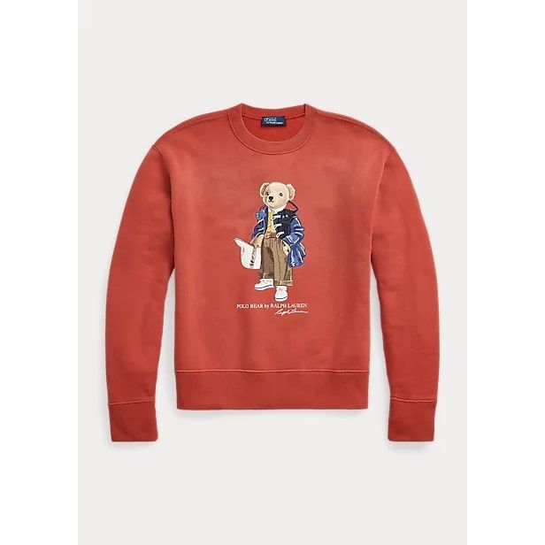 POLO RALPH LAUREN POLO BEAR FLEECE CREWNECK SWEATSHIRT - Yooto