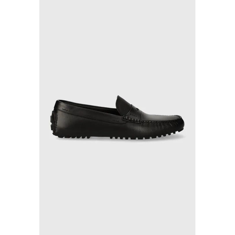 BOSS DRIVER LEATHER MOCCASINS - Yooto