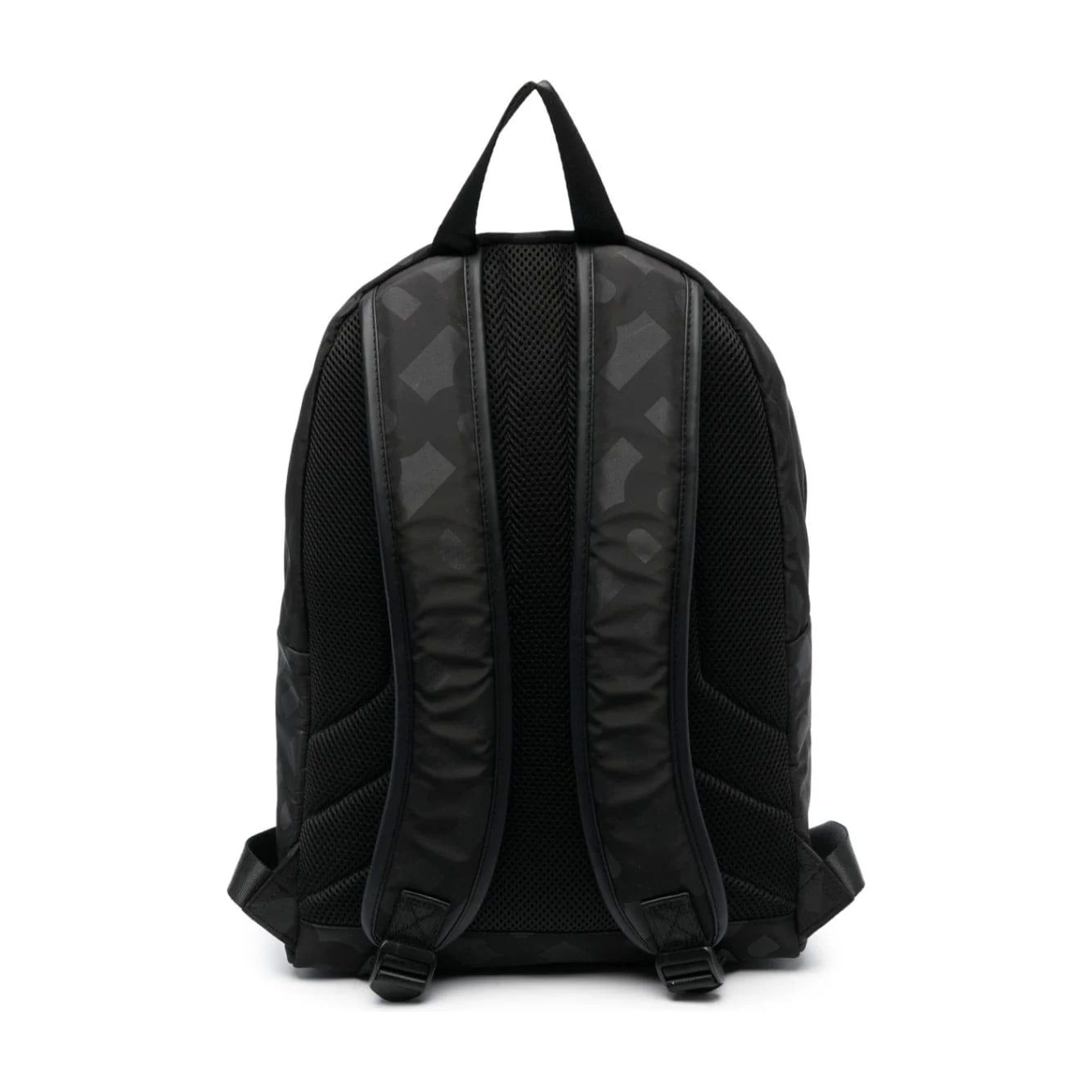 BOSS KIDS MONOGRAM-PRINT LOGO-PATCH BACKPACK - Yooto