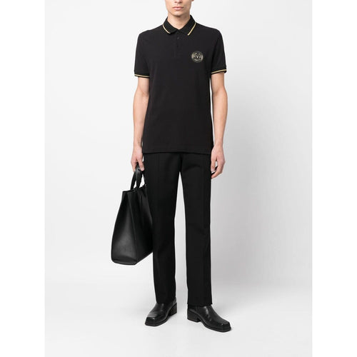 Load image into Gallery viewer, VERSACE JEANS COUTURE CHEST LOGO-PATCH POLO SHIR - Yooto

