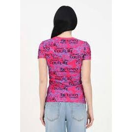 Load image into Gallery viewer, VERSACE JEANS COUTURE PRINTED LOGO T-SHIRT WITH CREW-NECK - Yooto
