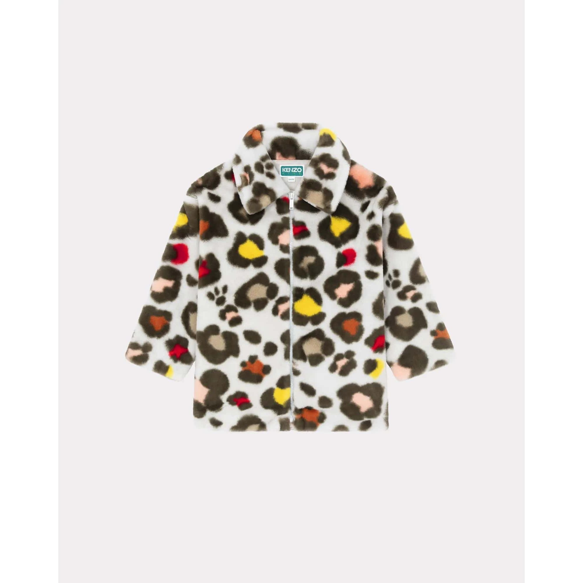 Kenzo leopard 2025 print coat