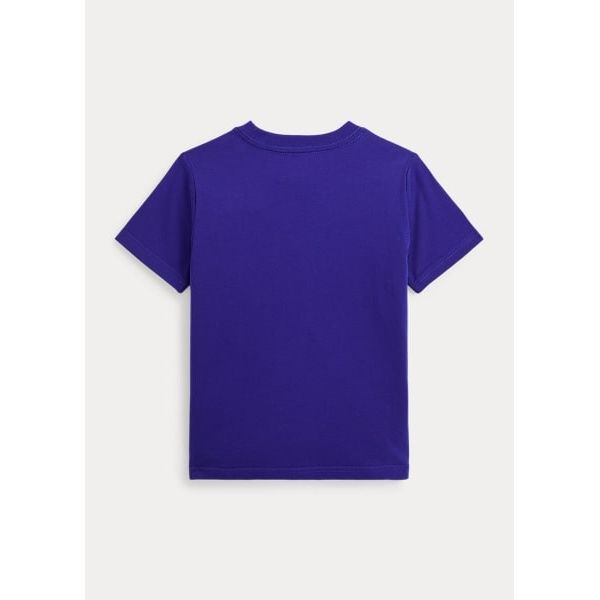 POLO RALPH LAUREN COTTON JERSEY CREWNECK T-SHIRT - Yooto