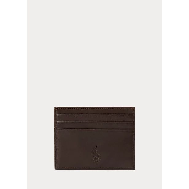 POLO RALPH LAUREN SUFFOLK SLIM LEATHER CARD CASE - Yooto