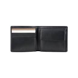 BOSS Majestic Wallet sheepskin leather black - Yooto