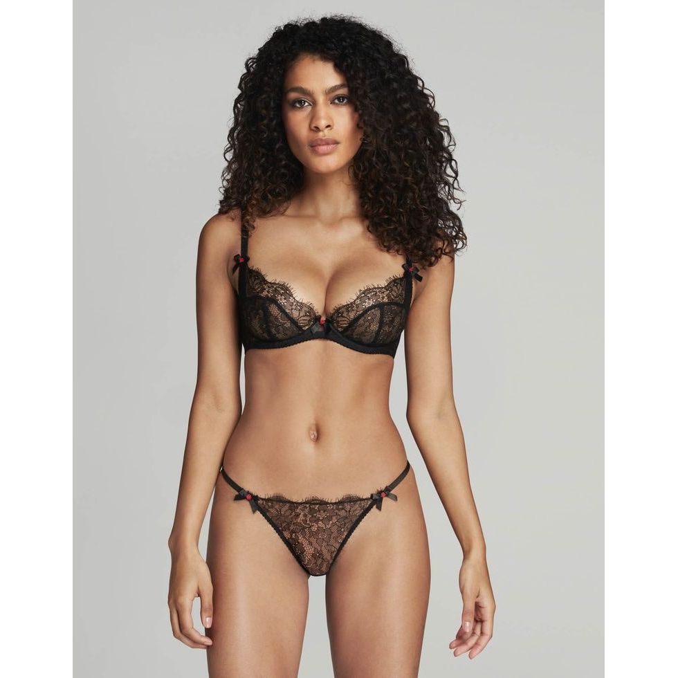 AGENT PROVOCATEUR LORNA LACE FULL BRIEF - Yooto