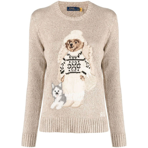 Load image into Gallery viewer, POLO RALPH LAUREN POLO BEAR INTARSIA-KNIT JUMPER - Yooto
