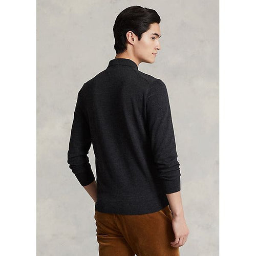 Load image into Gallery viewer, POLO RALPH LAUREN WASHABLE WOOL POLO-COLLAR JUMPER - Yooto
