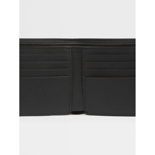 Ներբեռնեք պատկերը Պատկերասրահի դիտիչում՝ Black Smooth Leather Billfold 8cc Wallet - Yooto

