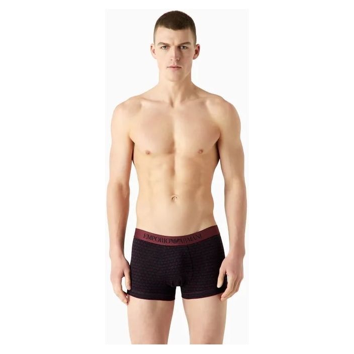 EMPORIO ARMANI TWO-PACK OF BOXER BRIEFS WITH MIXED PATTERN - Yooto