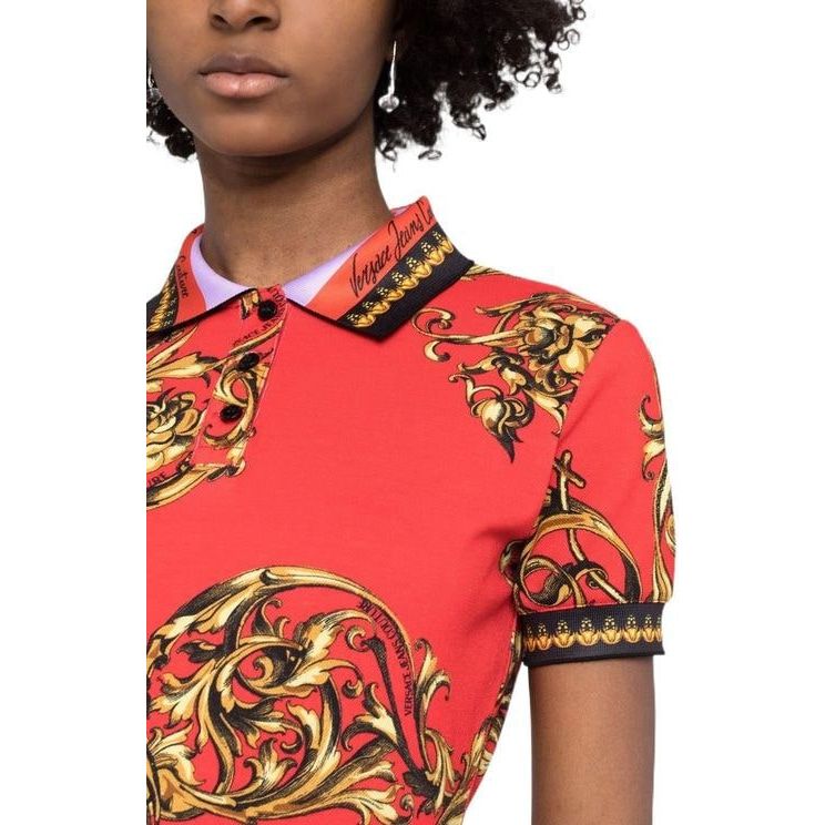 Versace Jeans Couture Cotton Polo Shirt - Yooto