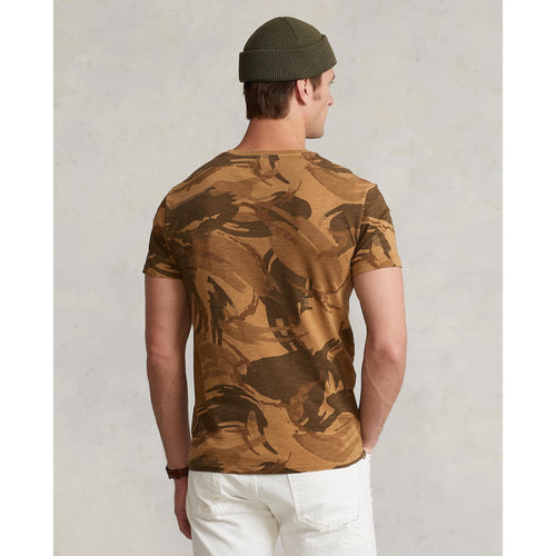 Load image into Gallery viewer, Custom Slim Fit Camo Slub Jersey T-Shirt - Yooto
