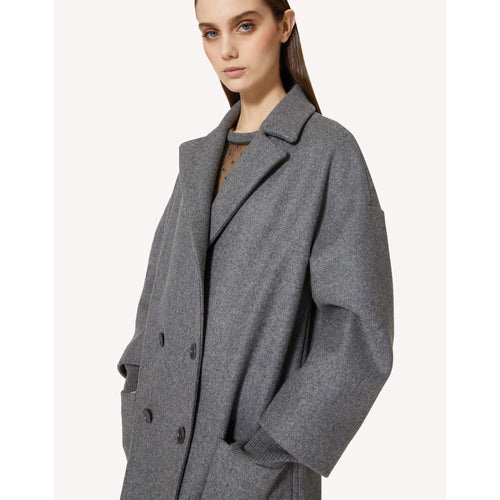 Load image into Gallery viewer, RED VALENTINO MELANGE WOOL COAT - Yooto
