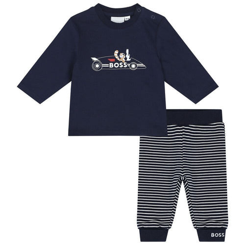 Load image into Gallery viewer, BOSS KIDS T-SHIRT &amp; PANT SET - Yooto
