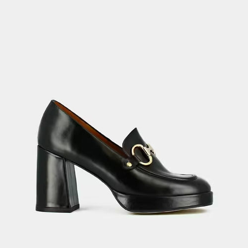Load image into Gallery viewer, JONAK PARIS LOAFER WITH HEELS AND BITES - Yooto
