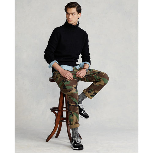 Load image into Gallery viewer, Slim Fit Camo Canvas Cargo Pant - Yooto
