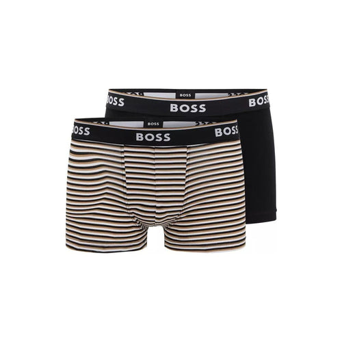 Load image into Gallery viewer, BOSS THREE-PACK OF STRETCH-COTTON TRUNKS WITH LOGO WAISTBANDS - Yooto
