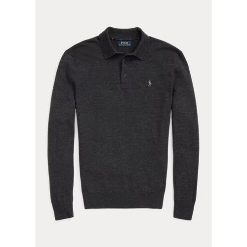 Load image into Gallery viewer, POLO RALPH LAUREN WASHABLE WOOL POLO-COLLAR JUMPER - Yooto
