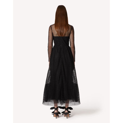 Load image into Gallery viewer, RED VALENTINO MESH MACRAMÉ DRESS - Yooto
