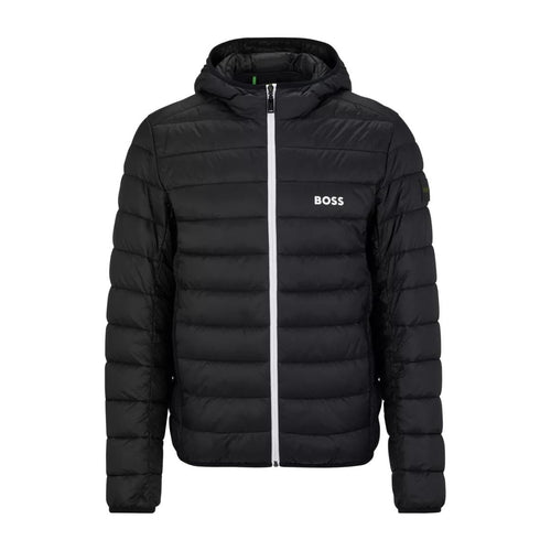 Load image into Gallery viewer, BOSS WATER-REPELLENT PUFFER JACKET WITH BRANDED TRIMS - Yooto
