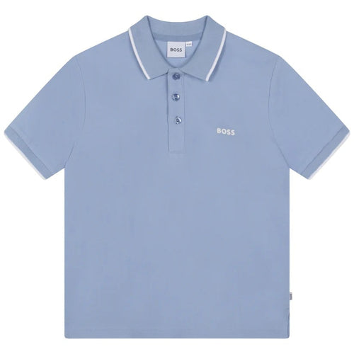 Load image into Gallery viewer, BOSS KIDS&#39; BASIC SHORT SLEEVE POLO - Yooto
