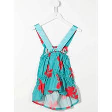 Load image into Gallery viewer, Emporio Armani Kids graphic print sleeveless blouse - Yooto
