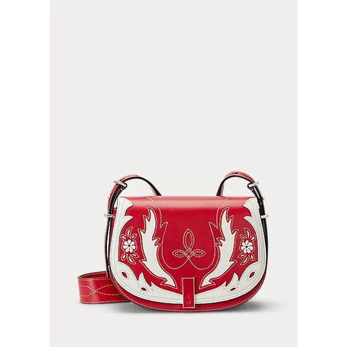 Load image into Gallery viewer, POLO RALPH LAUREN POLO ID WESTERN LEATHER SADDLE BAG - Yooto
