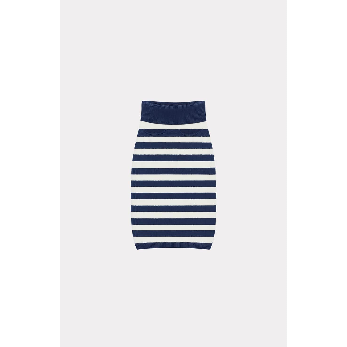 KENZO STRIPED MIDI SKIRT - Yooto