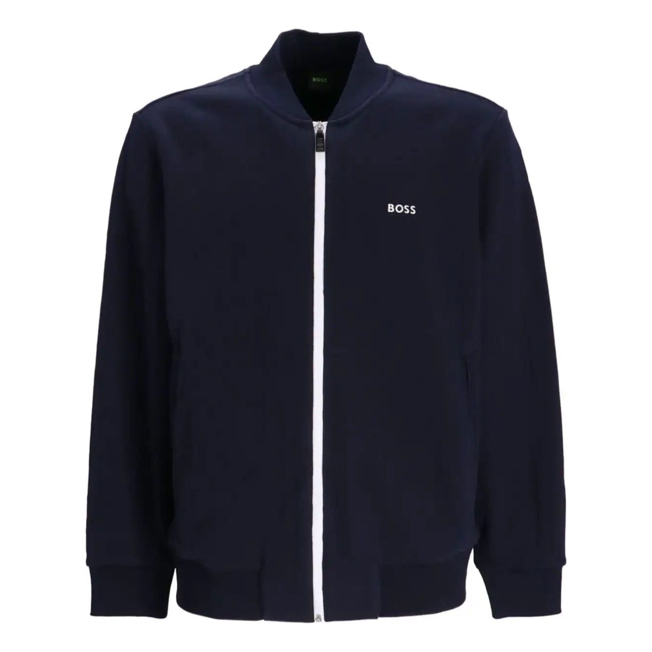 BOSS EMBROIDERED LOGO BOMBER JACKET - Yooto