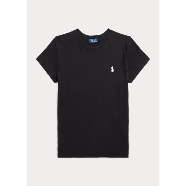 POLO RALPH LAUREN COTTON JERSEY CREWNECK T-SHIRT - Yooto