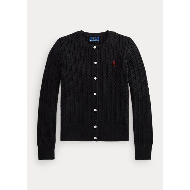 Polo Ralph Lauren Thin cable-knit cotton cardigan - Yooto