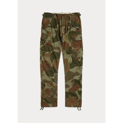 Load image into Gallery viewer, POLO RALPH LAUREN SLIM FIT EMBROIDERED CAMO CARGO TROUSER - Yooto
