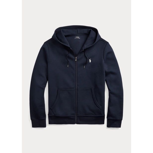 POLO RALPH LAUREN DOUBLE-KNIT FULL-ZIP HOODIE - Yooto