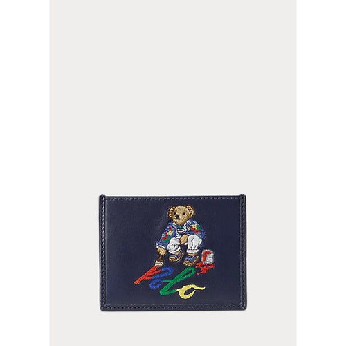 Load image into Gallery viewer, POLO RALPH LAUREN POLO BEAR LEATHER CARD CASE - Yooto
