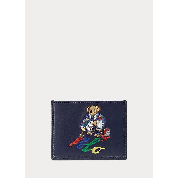 POLO RALPH LAUREN POLO BEAR LEATHER CARD CASE - Yooto