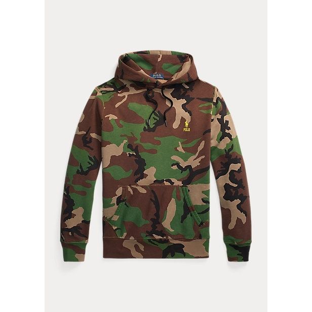 POLO RALPH LAUREN CAMO FLEECE HOODIE - Yooto