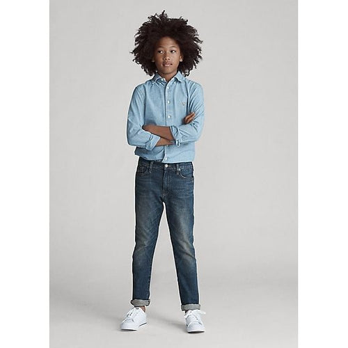 Load image into Gallery viewer, POLO RALPH LAUREN COTTON CHAMBRAY SHIRT - Yooto
